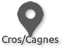 Logo google maps Cros/Cagnes